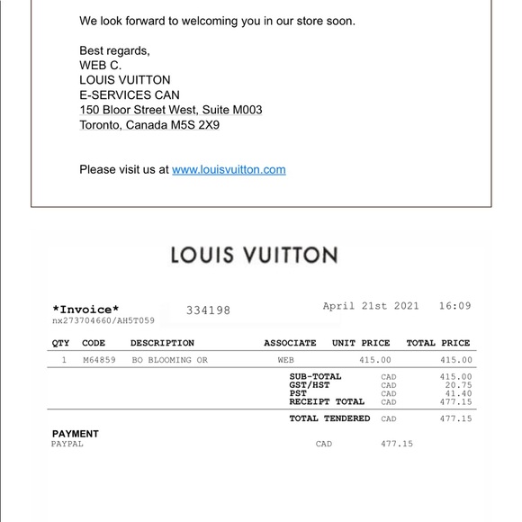 Authentic Louis Vuitton Blooming Earrings - Picture 8 of 12